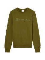 Pánska mikina Champion Crewneck Sweatshirt olive 220272 GS585 pánska