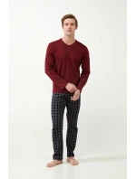Vamp - Klasické pánske pyžamo 21663 - Vamp