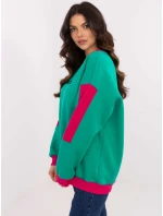 Mikina EM BL 983.10X tyrkysová