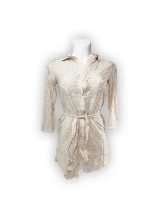 Dámsky plážový župan B033 Beige - Selmark Dámsky plážový župan B033 Beige - Selmark