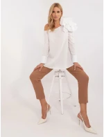 Dámska blúzka LK BZ 509656.21 White - FPrice Dámska blúzka LK BZ 509656.21 White - FPrice