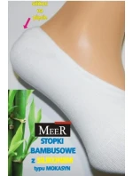 Bambusové ponožky - mokasínky 1018