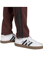 Pánske tričko adidas Essentials 3-Stripes Fleece Brown JX0713 Pánske tričko adidas Essentials 3-Stripes Fleece Brown JX0713