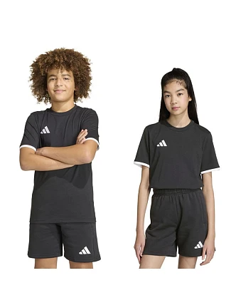 Adidas Detské tričko Entrada 26 Tee black JZ6671 Adidas Detské tričko Entrada 26 Tee black JZ6671