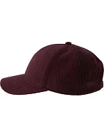 Atlantis Headwear Cordy-S 6-panelová manšestrová čiapka 33.0226 bordová Atlantis Headwear Cordy-S 6-panelová manšestrová čiapka 33.0226 bordová