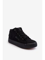 Dziecięce Klasyczne Wysokie Trampki Big Star LL374001 Czarne