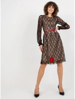 LK SK 507018 šaty.60P čierna