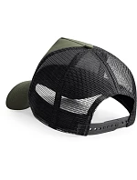 Beechfield B 640 5-panelová čiapka typu Trucker 53.0640 olivovo zelená/čierna