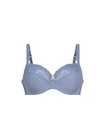 Podprsenka s kosticami Eloise . 5294 medium blue - RosaFaia