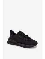 Buty Sportowe Męskie Ocieplane SS174411 HI-POLY SYSTEM Czarne