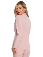 K141 Bunda s dvojitým vreckom a chlopňou - fľaškovo zelená