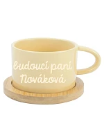 Personalizovaný keramický hrnček „MAKRONKA“ – budúca pani Personalizovaný keramický hrnček „MAKRONKA“ – budúca pani
