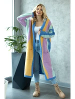 Sveter na zapínanie model 171307 PeeKaBoo