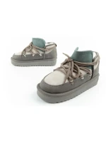 D.Franklin dámske snehové topánky zimné módne zateplené topánky šedé dámske D.Franklin dámske snehové topánky zimné módne zateplené topánky šedé dámske