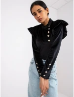 Blúzka DHJ BZ 6533A.44P čierna Blúzka DHJ BZ 6533A.44P čierna