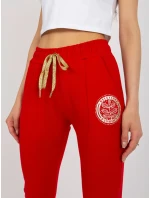 Tepláky RV DR 6742.57 červená