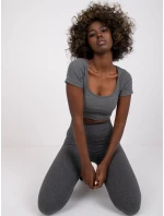 Legíny RV LG 2850.22P tmavo šedá