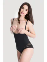 Body so šnúrkou 119 čierne - Julimex