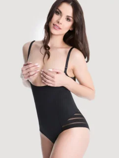 Body so šnúrkou 119 čierne - Julimex
