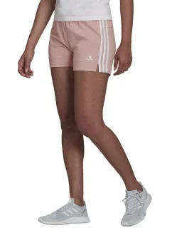 Dámske tepláky W HD1809 pink and white - Adidas