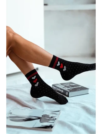 DÁMSKE SRDCOVÉ PONOŽKY 0200.011