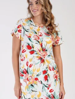 Dámska nočná košeľa s krátkym rukávom Sofie