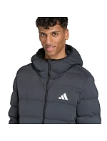 Pánska páperová bunda adidas Helionic Climawarm Stretch Hooded Jacket Black JN2114 pánske oblečenie Pánska páperová bunda adidas Helionic Climawarm Stretch Hooded Jacket Black JN2114 pánske oblečenie