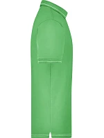 Daiber JN 569 Pánske elastické polo tričko z džerseju 02.0569 limetkovozelená/biela Daiber JN 569 Pánske elastické polo tričko z džerseju 02.0569 limetkovozelená/biela