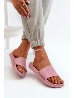Damskie Klapki 4FMM00FFLIF045-56S Różowe