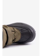 Ocieplane Śniegowce Chłopięce Lee Cooper LCJ-23-01-2058 Zielone