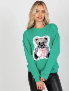 Blúzka LK BZ 509067 1.27 tyrkysová