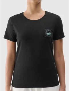 Dámske tričko s potlačou 4F 4FRSS24TTSHF2547-20S