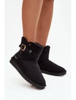 Śniegowce Damskie Z Klamrą Wrangler 20253091.25Y Czarne