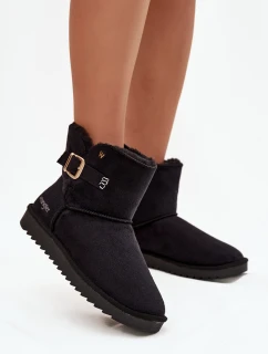 Śniegowce Damskie Z Klamrą Wrangler 20253091.25Y Czarne