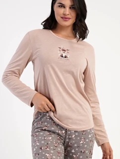 Dámske dlhé pyžamo Sobik