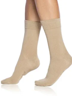 Dámske bambusové ponožky BAMBUS LADIES COMFORT SOCKS - Bellinda - béžová