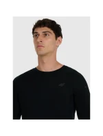 Pánske trekingové tričko s dlhým rukávom 4F 4FWAW25TFLOM430-20S z rýchloschnúcej merino vlny Pánske trekingové tričko s dlhým rukávom 4F 4FWAW25TFLOM430-20S z rýchloschnúcej merino vlny