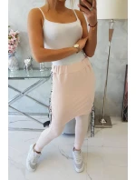 Nohavice/oblek s nápisom selfie powder pink Nohavice/oblek s nápisom selfie powder pink