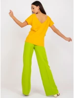 Tričko RV TS 4662.86 tmavo žltá