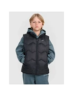 Chlapčenské páperové tričko bez rukávov so syntetickou výplňou 4F 4FJRAW25TVJAM325-20S