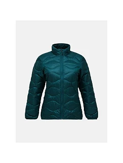 Dámska péřová bunda PEAK PERFORMANCE W Helium Down Jacket, zelená farba