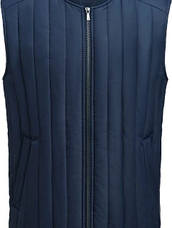 James Harvest Scarsdale Vest Men Pánska prešívaná vesta 62.1052 námornícka modrá