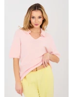 Sveter s krátkym rukávom model 224866 Taliansko Moda