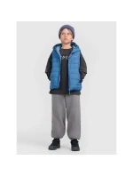 Chlapčenské páperové tričko bez rukávov so syntetickou výplňou 4F 4FJRAW25TVJAM324-32S