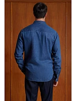 NEOBLU Bennett Pánska džínsová košeľa 24.4796 stone wash NEOBLU Bennett Pánska džínsová košeľa 24.4796 stone wash