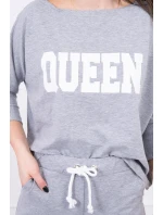 Súprava s potlačou Queen grey