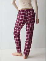 Dámske pyžamové nohavice Mix & Match Tapered Trouser Flannel 02 X Pink ružové – TRIUMPH Dámske pyžamové nohavice Mix & Match Tapered Trouser Flannel 02 X Pink ružové – TRIUMPH