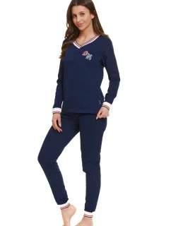 Dámske pyžamo 4504 blue plus - Doctornap
