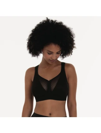 Mäkká vystužená podprsenka Eve DeltaPad 5211 čierna - RosaFaia