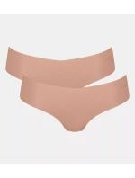 Dámske nohavičky ZERO Modal 2.0 Hipster 2P - CAMEO BROWN - telová 00ME - SLOGGI